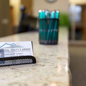 Dr. Larsen Call Cards – Billings, MT | Yellowstone Family Dental